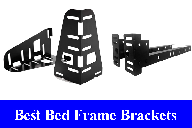 Set of 4 Bed Frame Bed Post Double Hook Slot Bracket